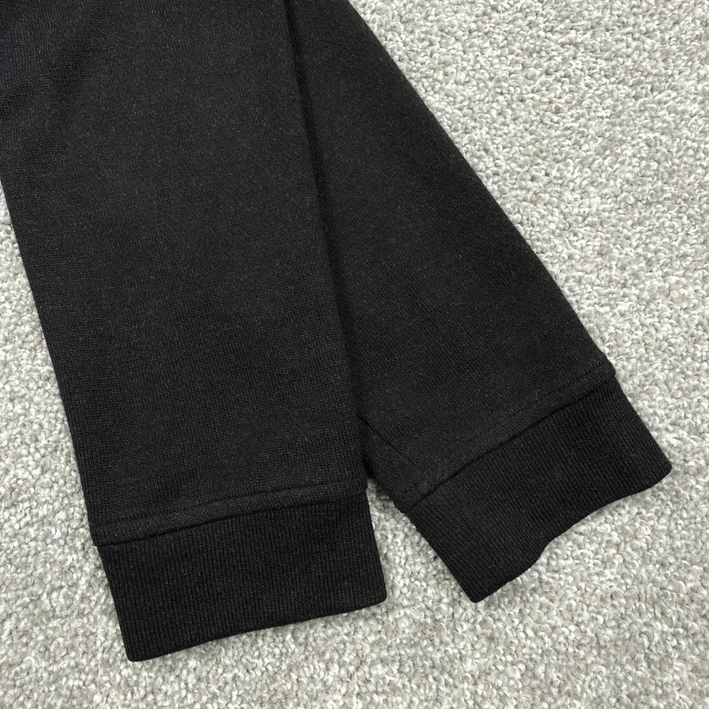 Ted Baker Valerio Sweater Men's XL Size 5 Black 1/4 Zip Wool Blend Pullover